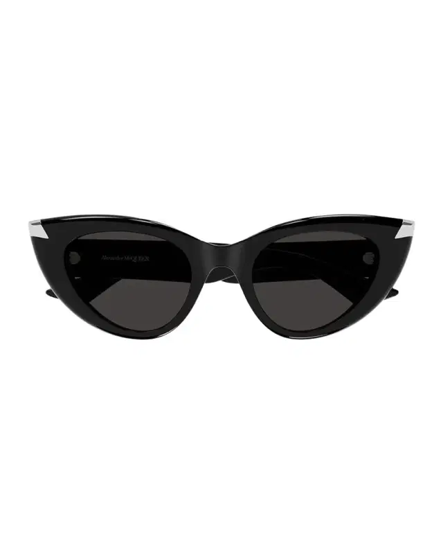 McQueen Sleek Acetate Cat-Eye Sunglasses