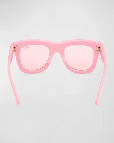 Pucci Logo Acetate Square Sunglasses | Thumbnail 4 Pucci Logo Acetate Square Sunglasses | Thumbnail 4