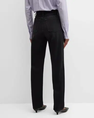 TOTEME Mid-Rise Twisted Seam Straight-Leg Jeans | Thumbnail 6 TOTEME Mid-Rise Twisted Seam Straight-Leg Jeans | Thumbnail 6