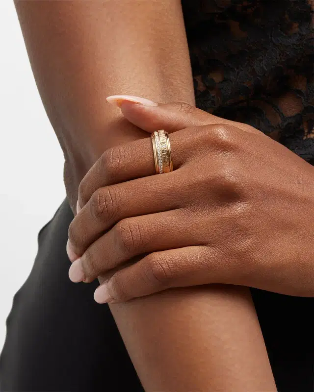 Possession Palace 18K Rose Gold Diamond Ring