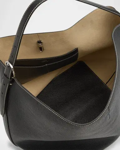 TOTEME Belted Leather Tote Bag | Thumbnail 3 TOTEME Belted Leather Tote Bag | Thumbnail 3