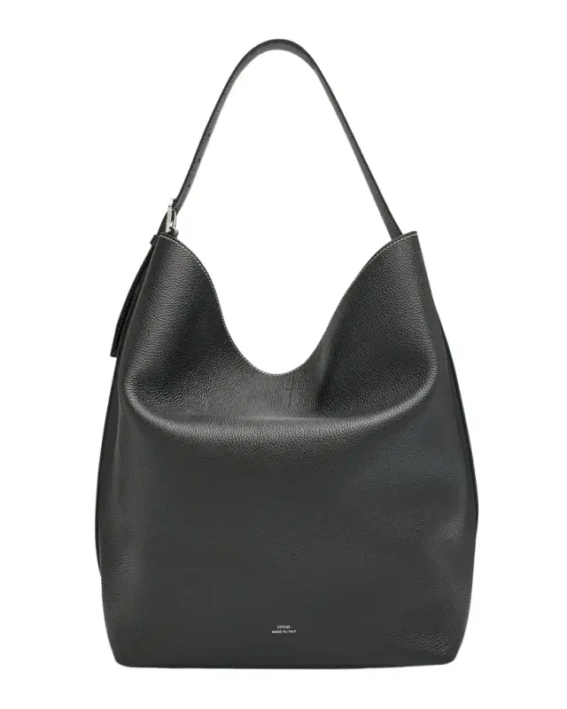 Toteme Belted Leather Tote Bag