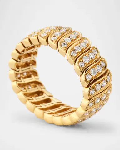 Anita Ko 18K Yellow Gold Diamond Zoe Ring | Thumbnail 3