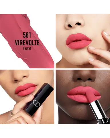 Dior Rouge Velvet Lipstick | Thumbnail 1