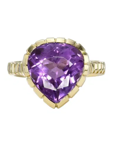 Retrouvaí Amethyst Heirloom Bezel Ring | Thumbnail 1