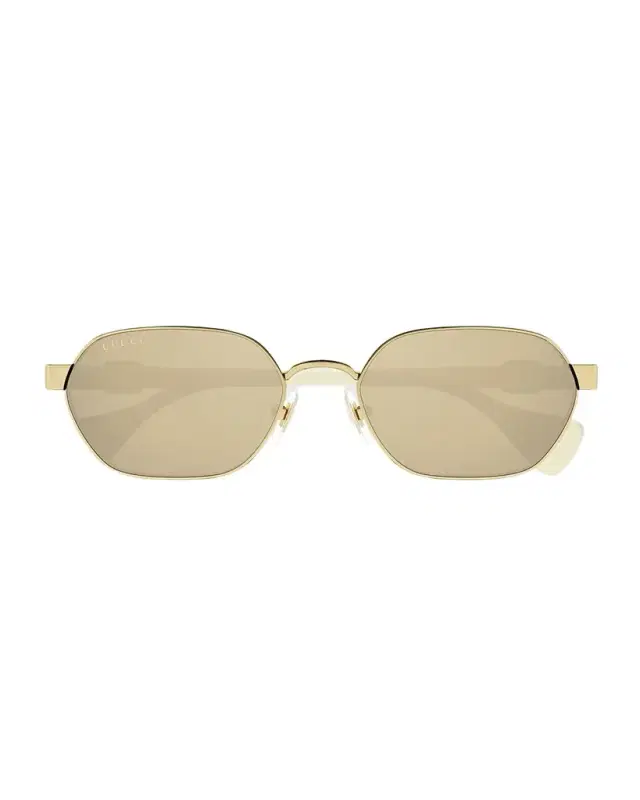 Gucci GG Logo Metal Cat-Eye Sunglasses