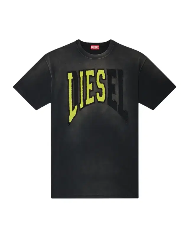 Men 's T-WASH-N Logo Applique T-Shirt