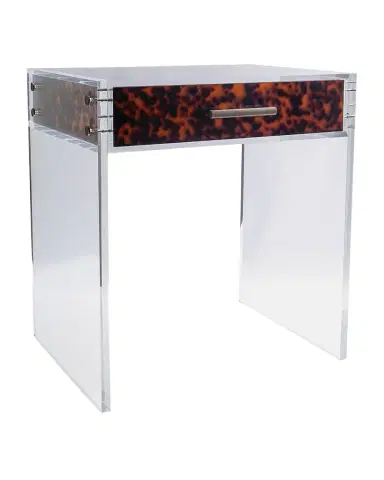 Port 68 Milan Tortoise Tray Top End Table | Thumbnail 1