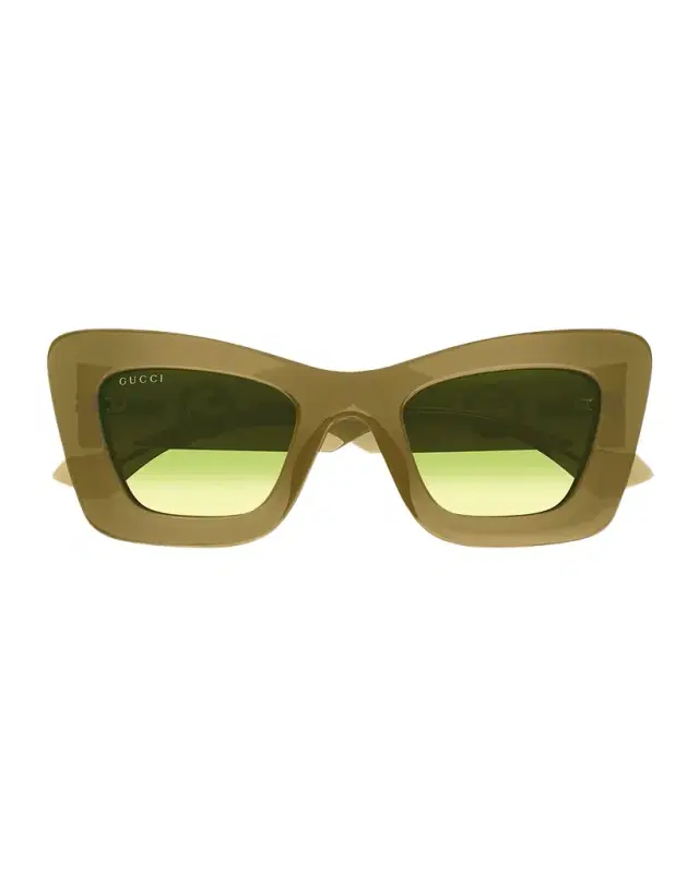 Gucci GG Plastic Cat-Eye Sunglasses