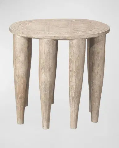 Jamie Young Naga Stool | Thumbnail 2 Jamie Young Naga Stool | Thumbnail 2