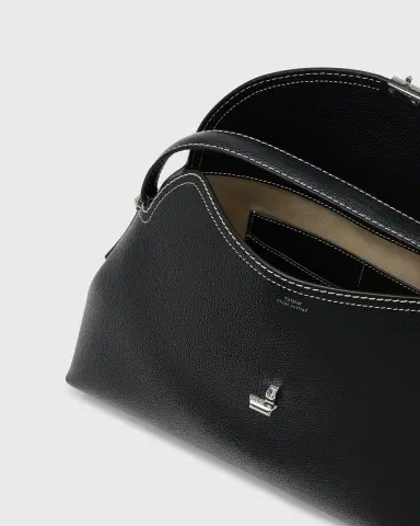 TOTEME T-Lock Top Handle Bag in Pebble Grain Leather | Thumbnail 4 TOTEME T-Lock Top Handle Bag in Pebble Grain Leather | Thumbnail 4