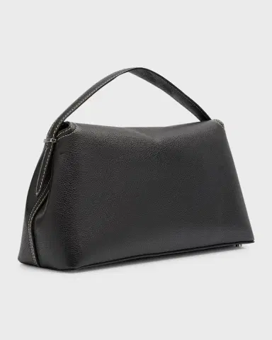 TOTEME T-Lock Top Handle Bag in Pebble Grain Leather | Thumbnail 6 TOTEME T-Lock Top Handle Bag in Pebble Grain Leather | Thumbnail 6