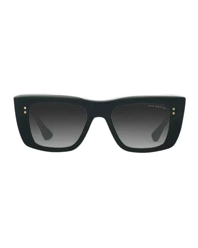 Mahine Acetate Rectangle Sunglasses
