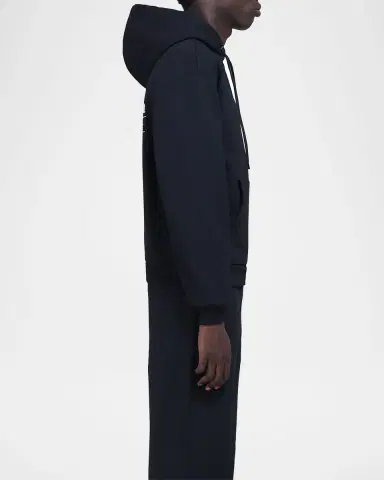 Balenciaga Men 's Political Campaign Logo Hoodie | Thumbnail 4