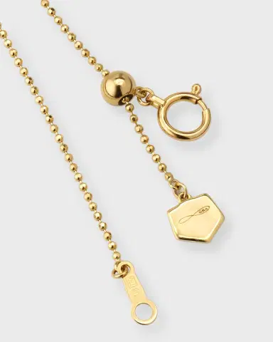 Graziela Gems 18K Yellow Gold Five-Station Floating Diamond Necklace (18K YG Small Floating Necklace) | Thumbnail 3 Graziela Gems 18K Yellow Gold Five-Station Floating Diamond Necklace (18K YG Small Floating Necklace) | Thumbnail 3