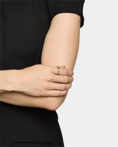 Messika MOVE LINK 18K ROSE GOLD DIAMOND RING | Thumbnail 2 Messika MOVE LINK 18K ROSE GOLD DIAMOND RING | Thumbnail 2