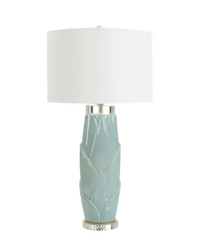 John-Richard Collection Lush Leaves 33" Table Lamp