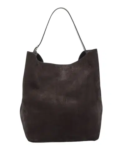 TOTEME Belted Tote Bag in Suede | Thumbnail 1 TOTEME Belted Tote Bag in Suede | Thumbnail 1