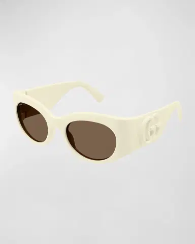 Gucci GG Plastic Round Sunglasses | Thumbnail 2 Gucci GG Plastic Round Sunglasses | Thumbnail 2