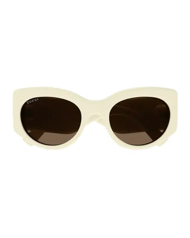 Gucci GG Plastic Round Sunglasses