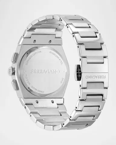 Ferragamo Vega Chrono Bracelet Watch, 42mm | Thumbnail 3 Ferragamo Vega Chrono Bracelet Watch, 42mm | Thumbnail 3