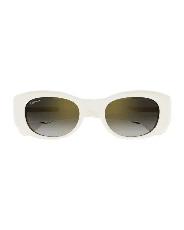 Cartier Panthère C-Logo Acetate Cat-Eye Sunglasses