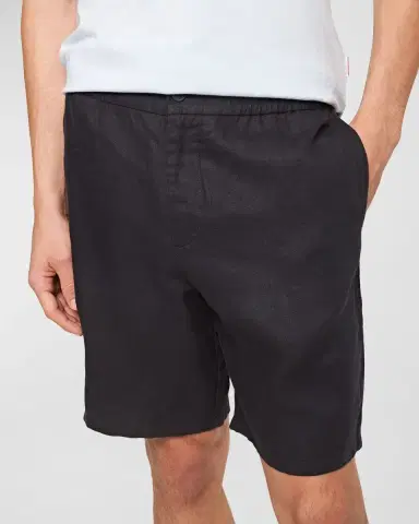 Orlebar Brown Men's Cornell Linen Shorts | Thumbnail 2