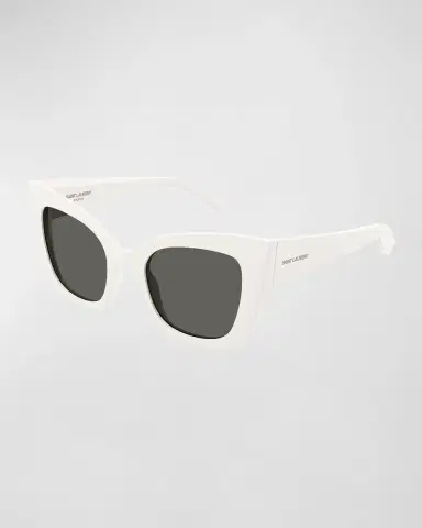 Saint Laurent Fashion Show Bio Nylon Cat-Eye Sunglasses | Thumbnail 2 Saint Laurent Fashion Show Bio Nylon Cat-Eye Sunglasses | Thumbnail 2