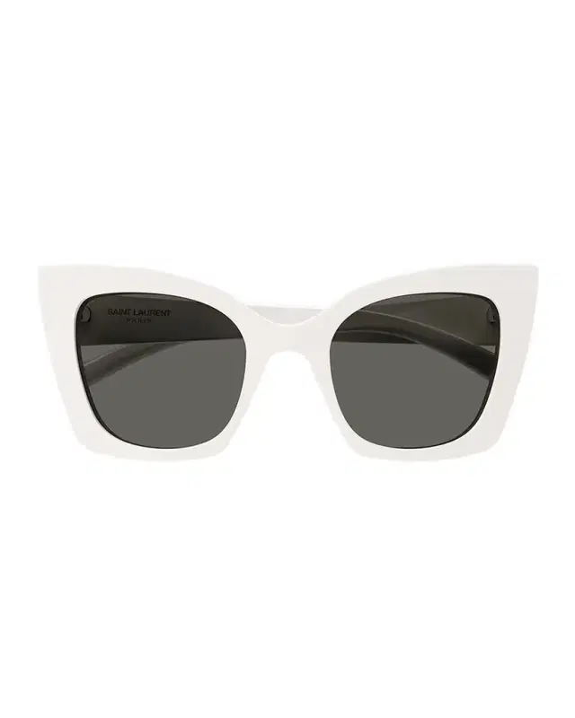 Saint Laurent Fashion Show Bio Nylon Cat-Eye Sunglasses