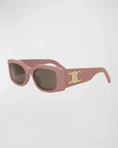 Celine Triomphe Acetate Rectangle Sunglasses | Thumbnail 2