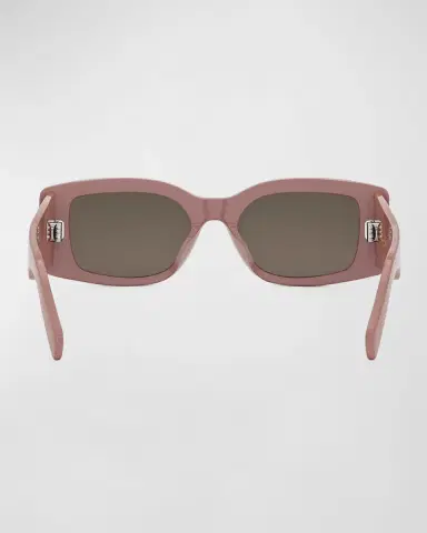 Celine Triomphe Acetate Rectangle Sunglasses | Thumbnail 5
