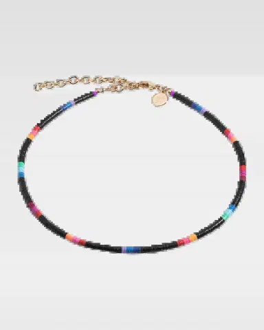 Elsie Frieda Louise Choker with 3mm Heishi Beads | Thumbnail 2