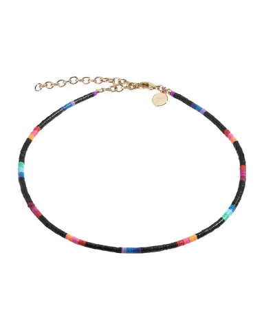 Elsie Frieda Louise Choker with 3mm Heishi Beads | Thumbnail 1