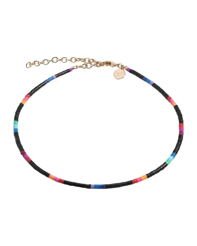 Louise Choker with 3mm Heishi Beads