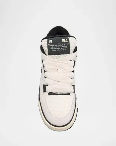 AMIRI Men's MA-1 Leather & Mesh Low-Top Sneakers | Thumbnail 6 AMIRI Men's MA-1 Leather & Mesh Low-Top Sneakers | Thumbnail 6