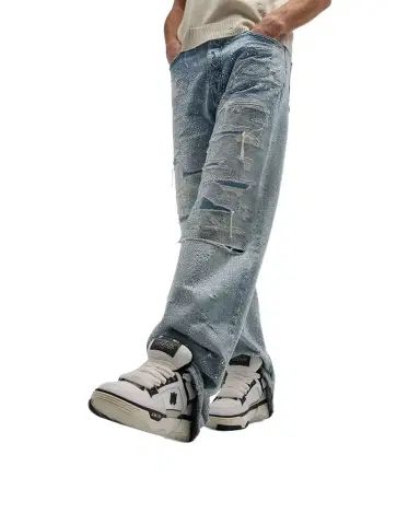 AMIRI Men's MA-1 Leather & Mesh Low-Top Sneakers | Thumbnail 1 AMIRI Men's MA-1 Leather & Mesh Low-Top Sneakers | Thumbnail 1