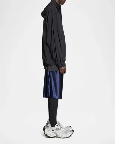 Balenciaga Men 's Activewear Wind-Resistant Jacket | Thumbnail 4 Balenciaga Men 's Activewear Wind-Resistant Jacket | Thumbnail 4