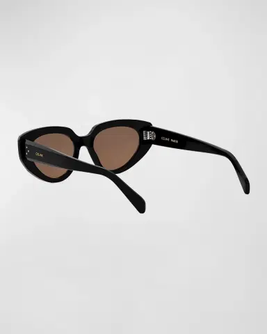 Celine Bold 3 Dots Acetate Cat-Eye Sunglasses | Thumbnail 2