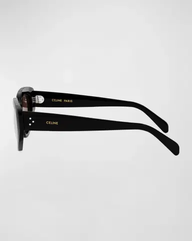 Celine Bold 3 Dots Acetate Cat-Eye Sunglasses | Thumbnail 4