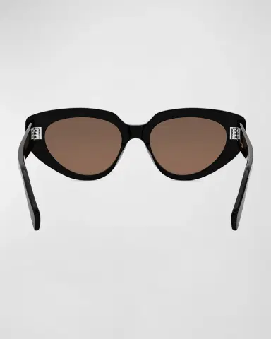 Celine Bold 3 Dots Acetate Cat-Eye Sunglasses | Thumbnail 5