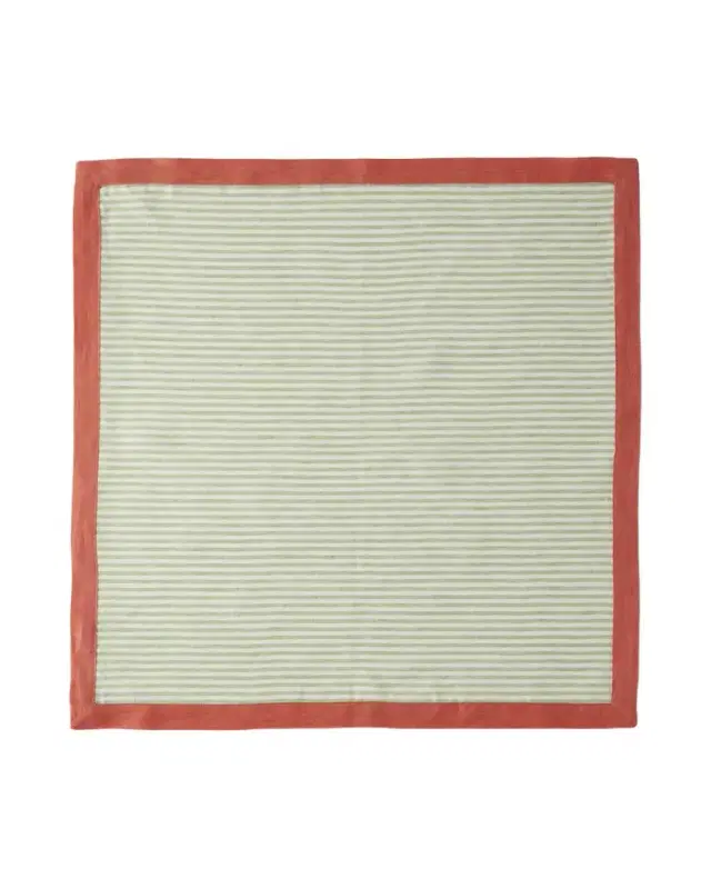 Deborah Rhodes Seersucker Border Napkins
