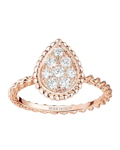 Boucheron Serpent Boheme 18K Rose Gold Diamond Ring | Thumbnail 1 Boucheron Serpent Boheme 18K Rose Gold Diamond Ring | Thumbnail 1