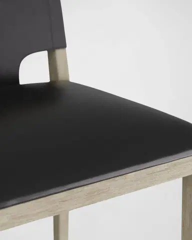 Arteriors Burdock Leather Bar Stool, 32" | Thumbnail 5 Arteriors Burdock Leather Bar Stool, 32" | Thumbnail 5