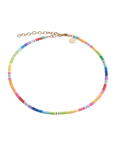 Elsie Frieda Louise Choker with 3mm Heishi Beads | Thumbnail 1