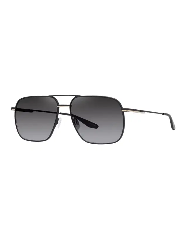 Barton Perreira Men 's Royale Titanium Aviator Sunglasses