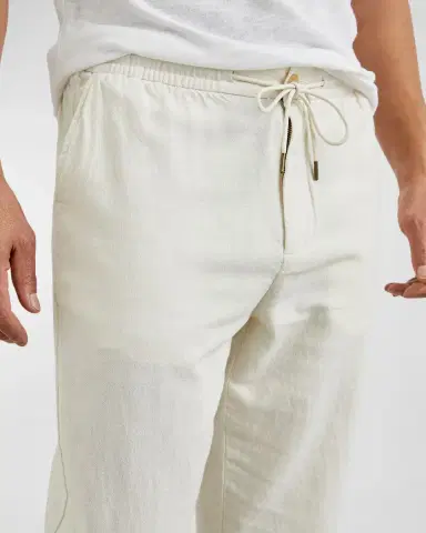 Rails Men 's Callum Cotton Linen Straight-Leg Pants | Thumbnail 4 Rails Men 's Callum Cotton Linen Straight-Leg Pants | Thumbnail 4