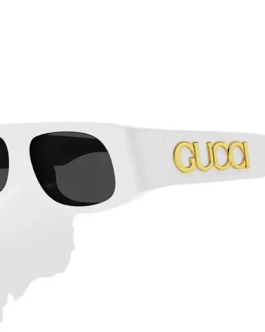 Gucci Logo Acetate Rectangle Sunglasses | Thumbnail 1 Gucci Logo Acetate Rectangle Sunglasses | Thumbnail 1