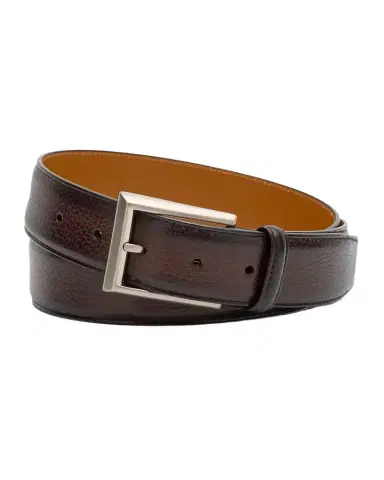 Magnanni Men's Rocas Pebbled Leather Belt | Thumbnail 1 Magnanni Men's Rocas Pebbled Leather Belt | Thumbnail 1