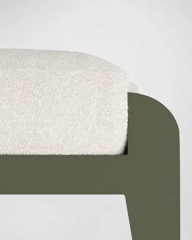 Arteriors Alanna Boucle Ottoman | Thumbnail 4