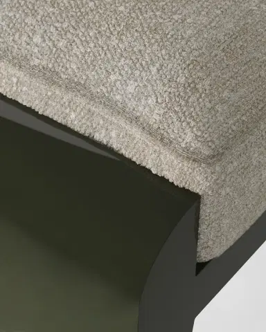 Arteriors Alanna Boucle Ottoman | Thumbnail 5